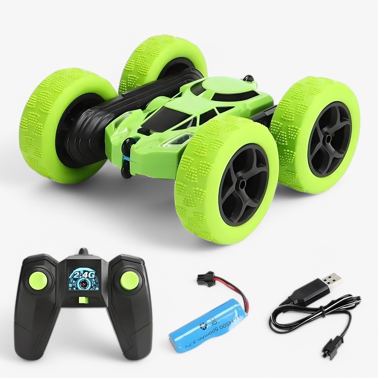RC Stunt Vehicle with Flip Function & Off-Road Capability – FlipRacer X
