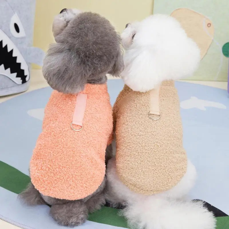 ElitePaw WinterPuppyJacket | Warm and thick dog sweater for winter walks