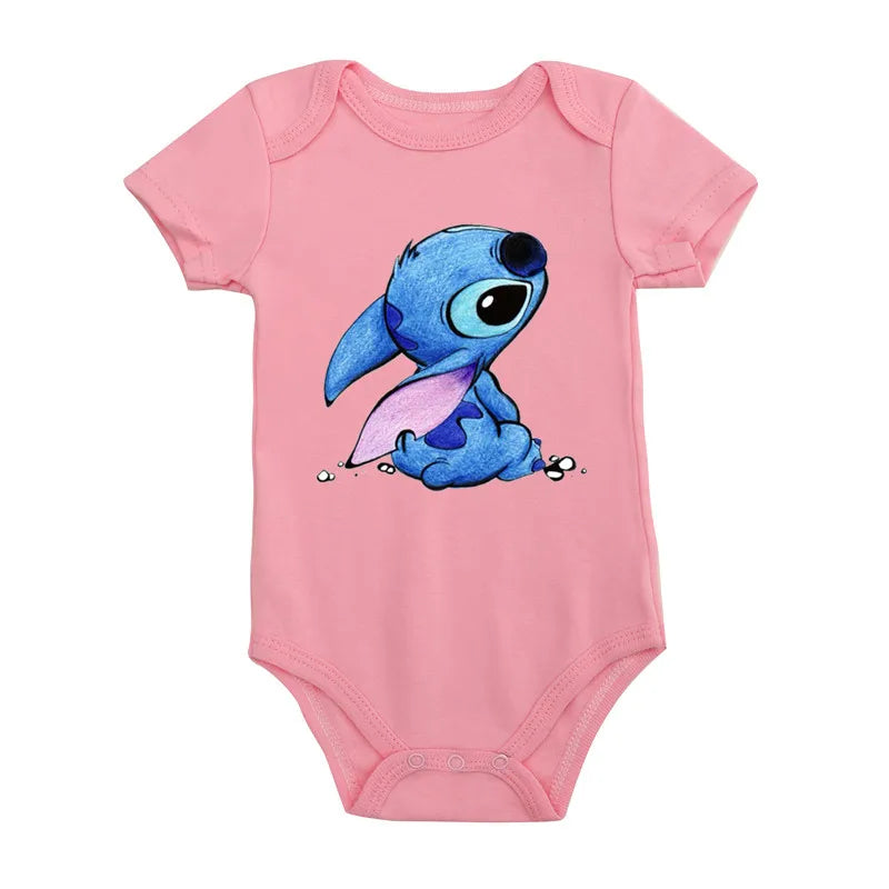 Stitch Baby Bodysuit - Cute and Comfortable for Boys and Girls