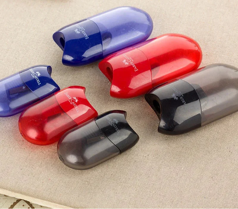Faber-Castell double/single hole pencil sharpener | Pencil sharpener | Kawaii sharpener for school or children