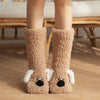 PupHaven Warmth Socks | Fluffy Sherpa socks with playful dog-themed designs