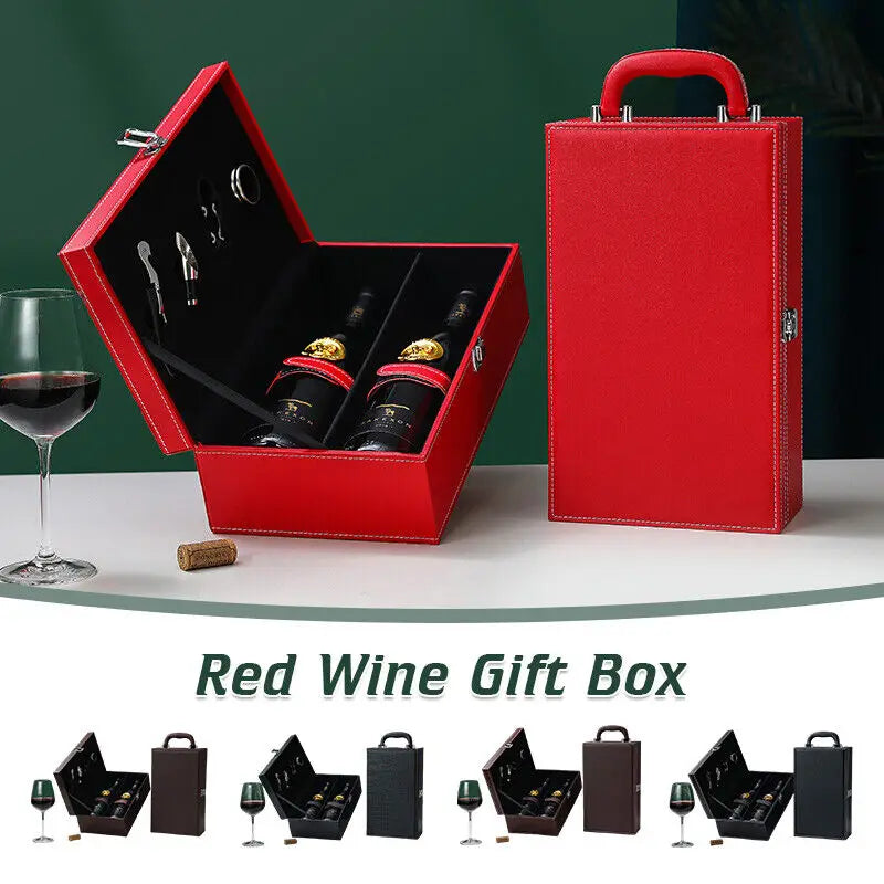 Luxury Wine Case - Stylish Storage for Wine and Accessories