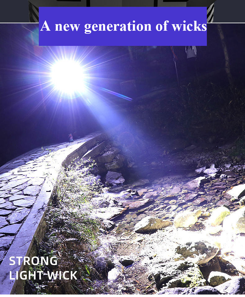 CoreLight 4 LED Torch – Rechargeable LED Torch with Water Resistance – Includes Battery and USB Cable