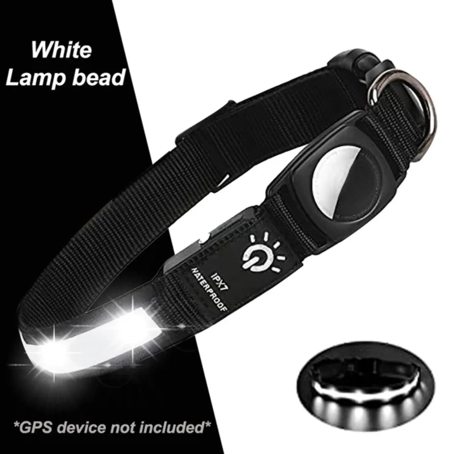 GlowTrack - GPS LED Dog Collar