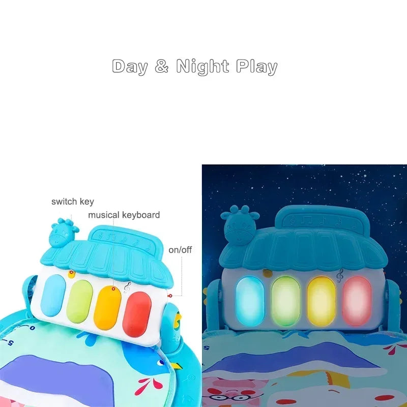 Baby Activity Gym – Educational Play Gym with Music and Playful Activities
