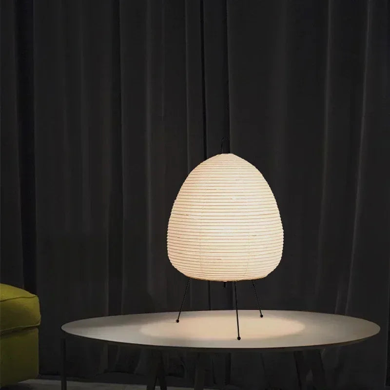 ZenGlow Japanese rice paper floor lamp | Attractive and stylish floor lamp for a warm and soothing interior