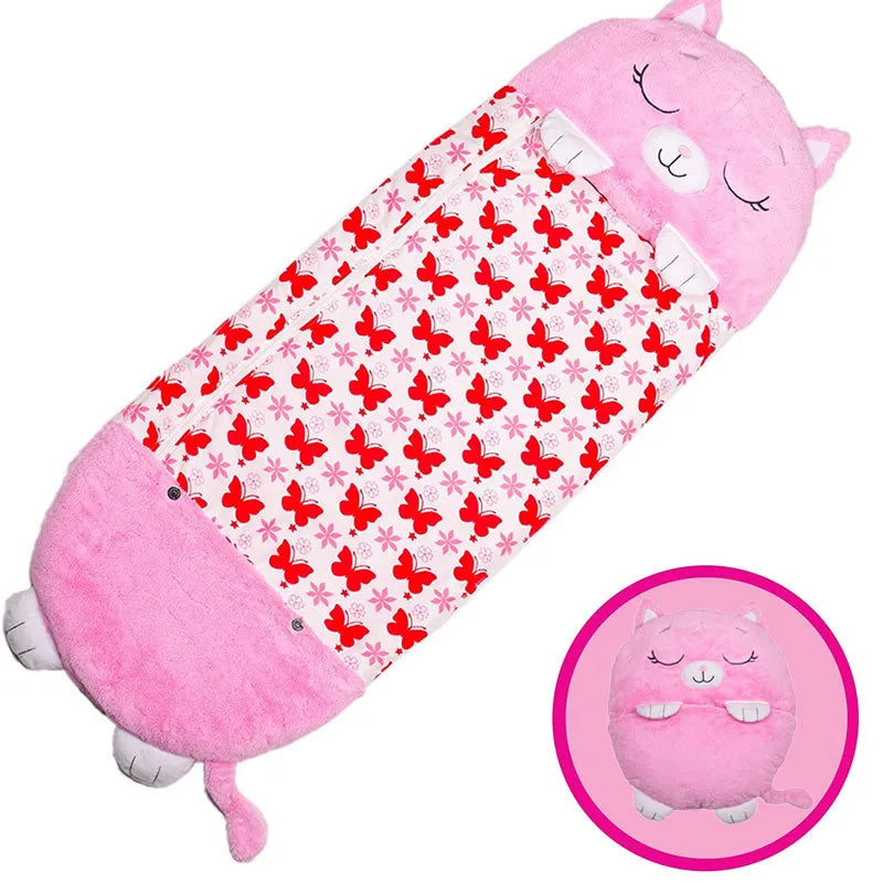 Foldable Children's Sleeping Bag in Animal Shape – Snoozi