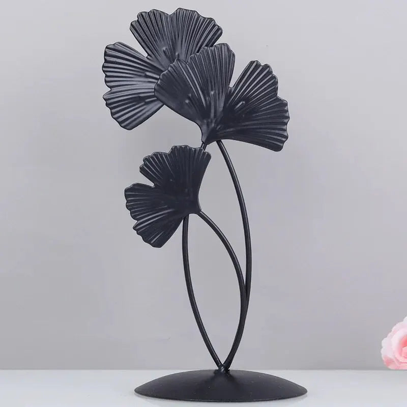 Metal Leaf Ornaments - Elegant and Modern