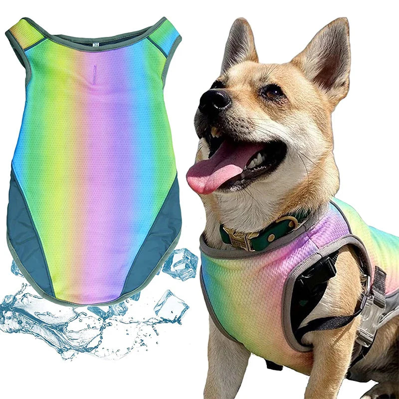 PawLux Ultra-Cool Dog Vest | Breathable Cooling and UV Protection for Hot Weather