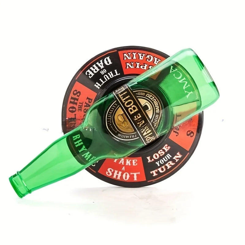 'Spin the Bottle' Drinking Game - Interactive Fun for Any Gathering