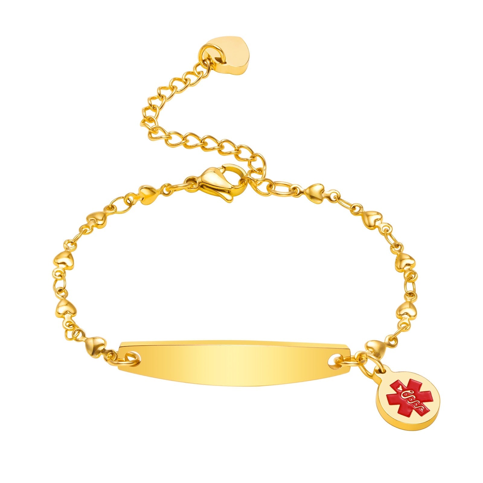 LifeKey Customizable Safety Bracelet | Medical ID jewelry for secure and stylish protection