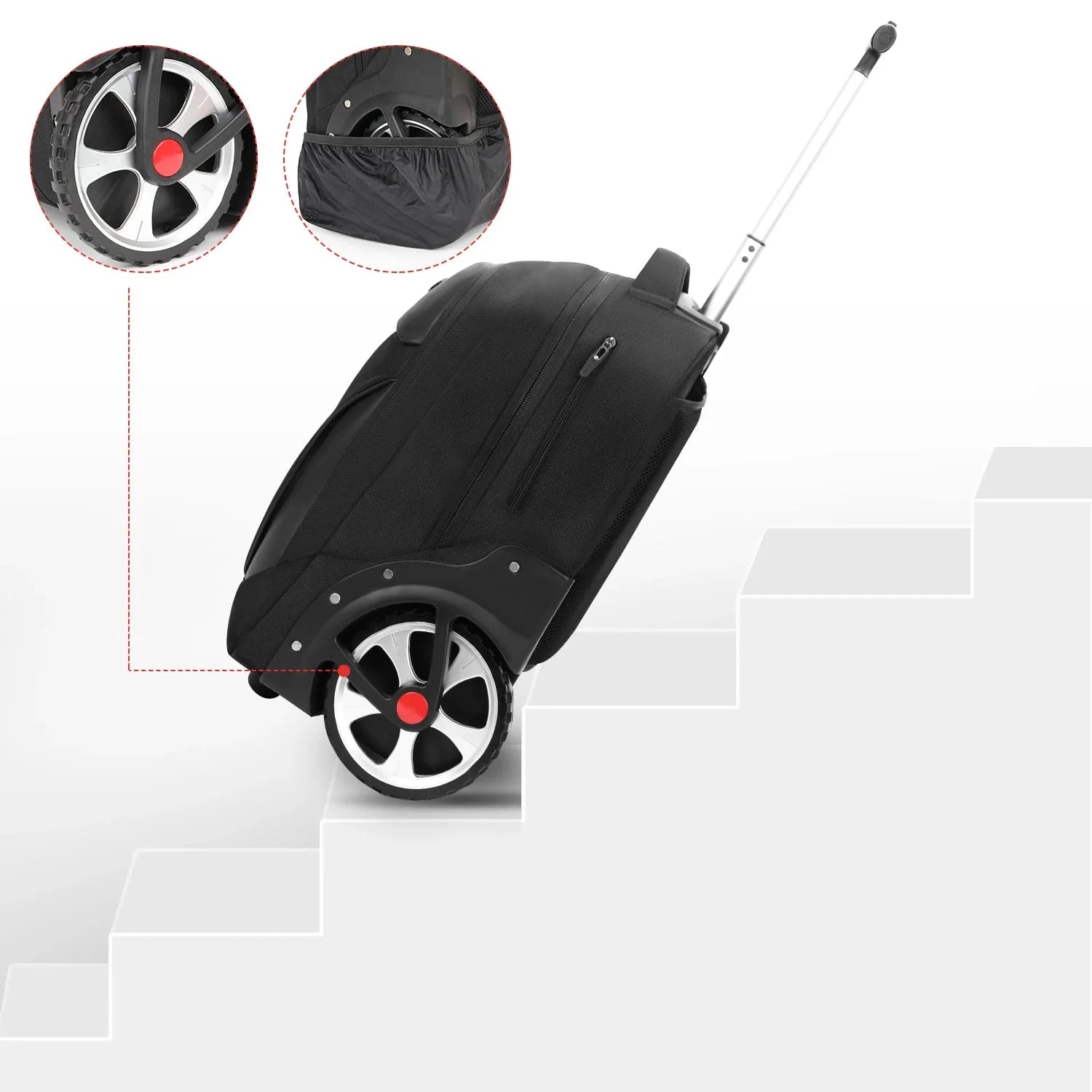 Rolling Laptop Backpack – Helsinki