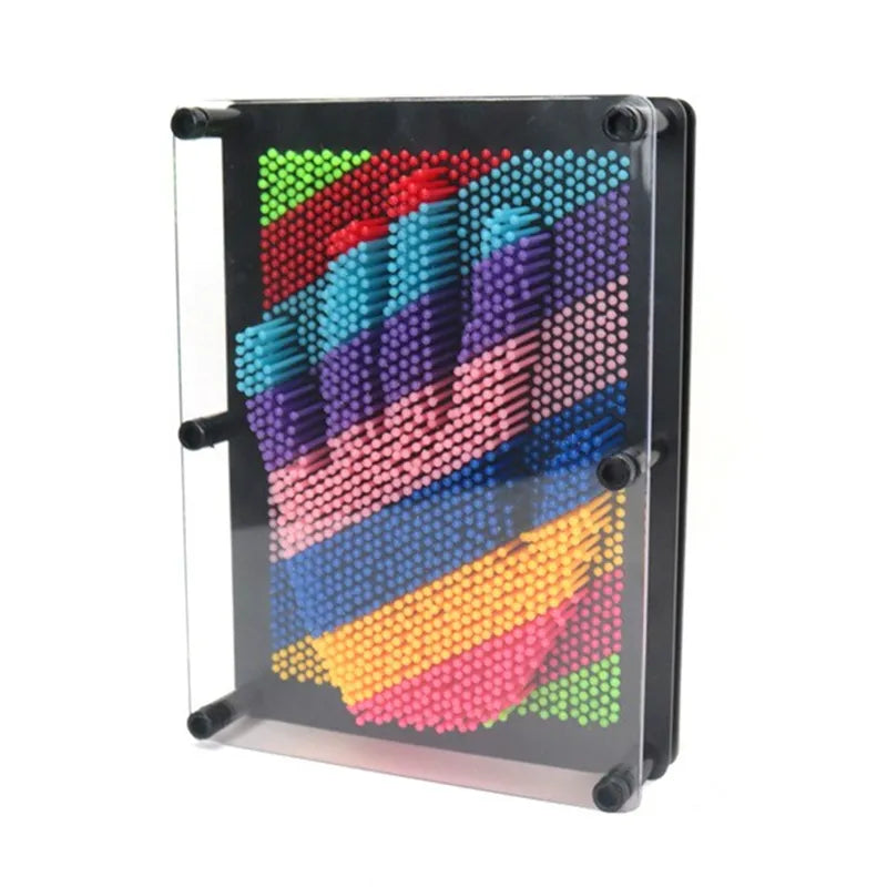 3D Pin Art Game for Children & Adults – Creative Finger Press Fun
