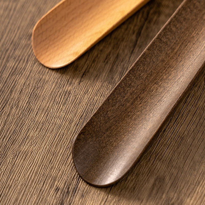 Wooden Long Handle Magnetic Shoe Horn