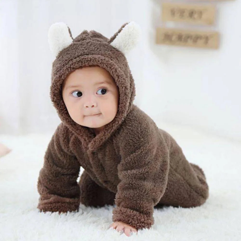 SnuggleTots – Warm Fleece Baby Bodysuits for Newborns