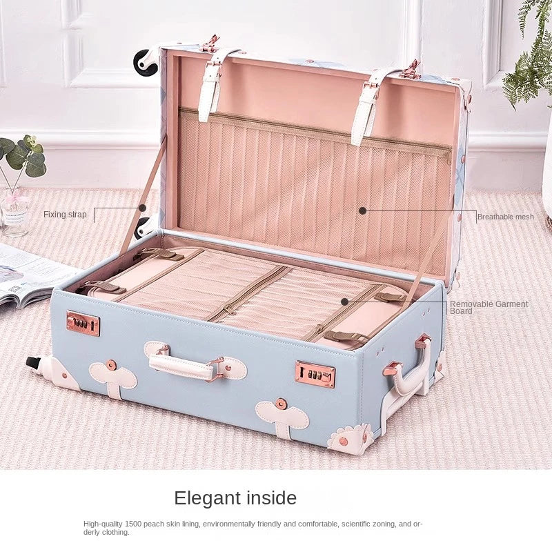 Retro Hard Shell Suitcase Set – Valencia