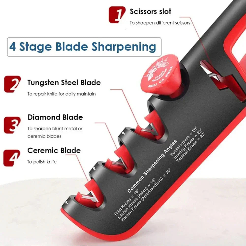 4-in-1 Professional Knife Sharpener (Buy 1 Get 1 Free) - EdgeSharp