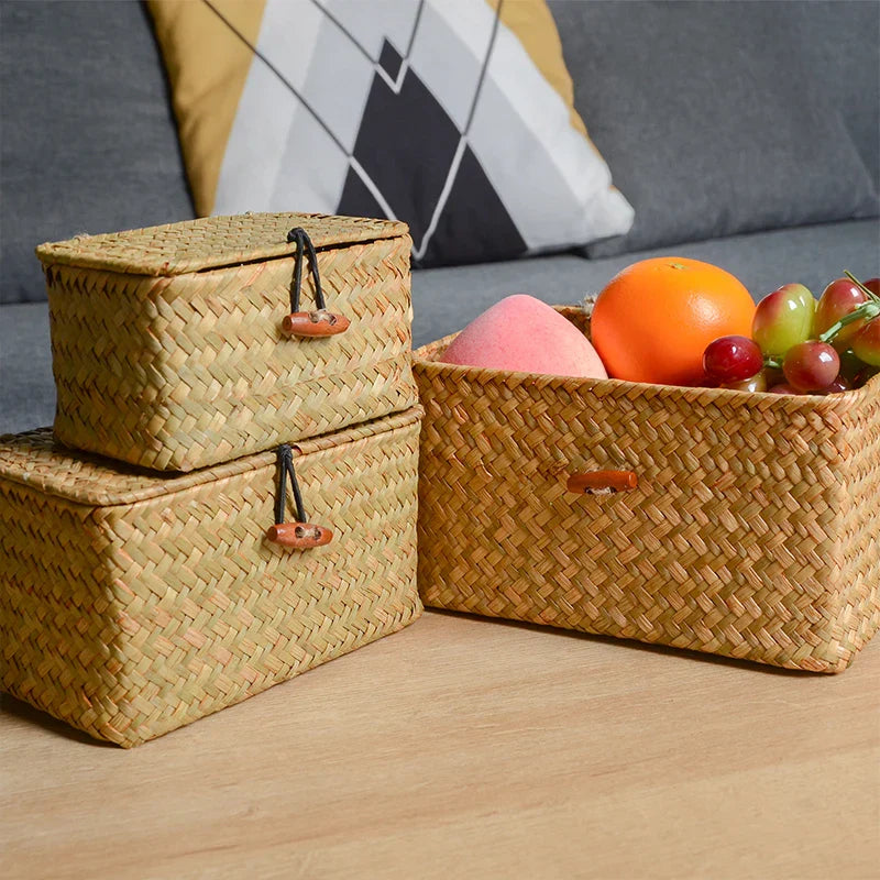 Natural Storage Basket Set - Handwoven and Stylish