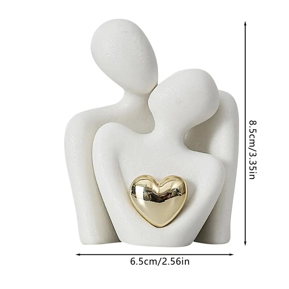 Heartwarming Embrace Figurine – Love and Connection