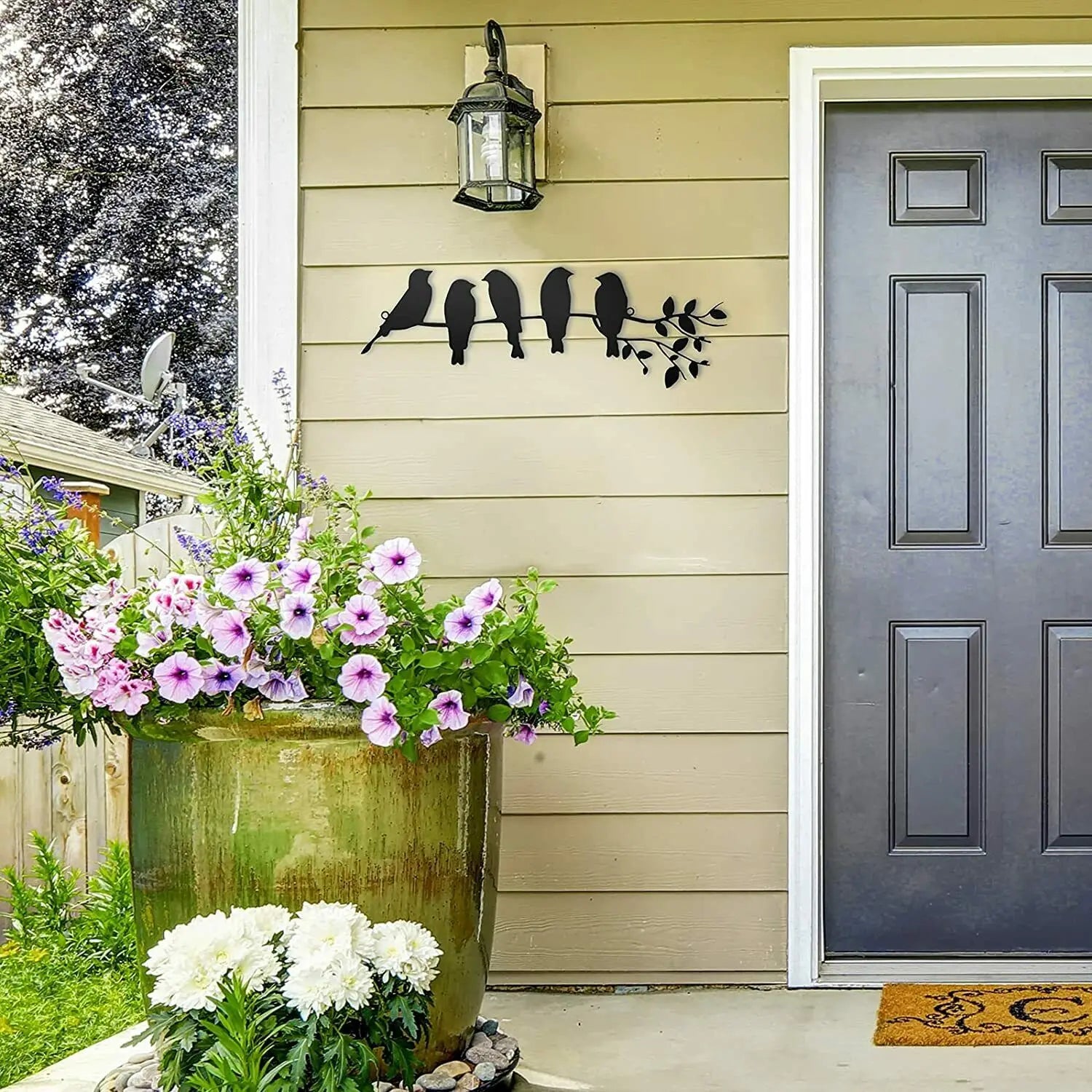 Birdsong Wall Decoration – Atmospheric Sitting Birds