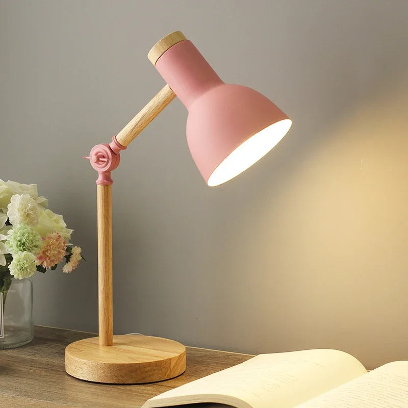 Sandsberg Coloured Wooden Table Lamp