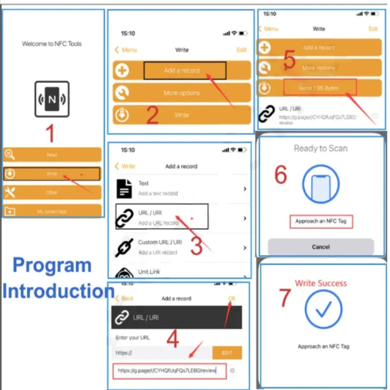 NFC Google Review Card - Simple Customer Feedback Collection