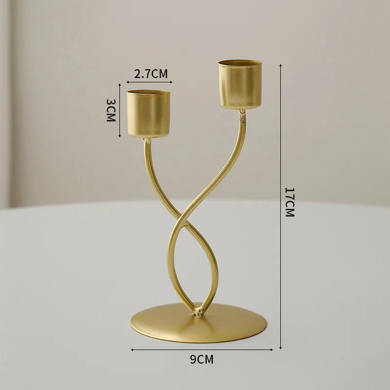 1 Piece Candle Holder Crafts Simple Nordic Desk Candle Decoration