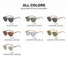 Retro Round Polarised Sunglasses - SunnyStyle Summer 2025
