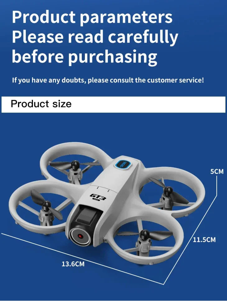 AeroPro i 8K UHD Professional Drone 5G GPS Foldable RC 18000M | Drone | Brushless Drone with Obstacle Avoidance & Remote Control