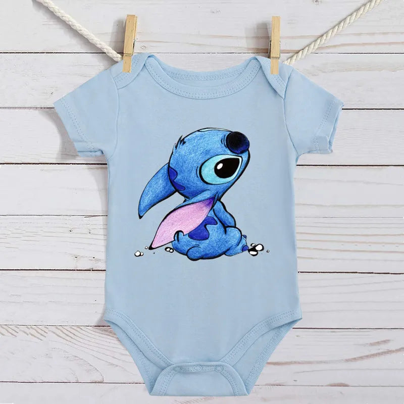 Stitch Baby Bodysuit - Cute and Comfortable for Boys and Girls