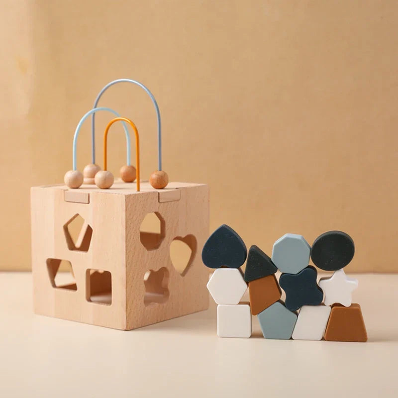 Educational Wooden Play Box – For Learning and Fun
