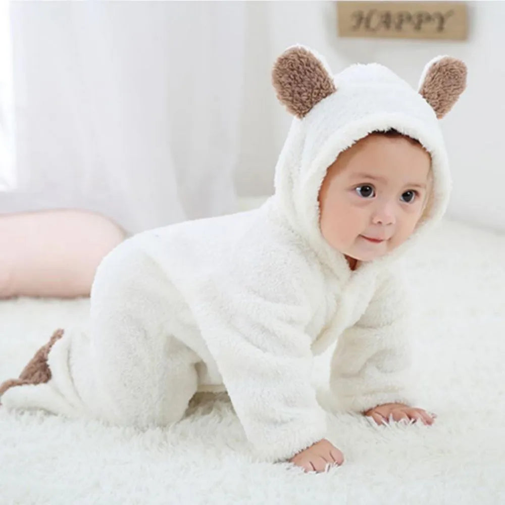 SnuggleTots – Warm Fleece Baby Bodysuits for Newborns