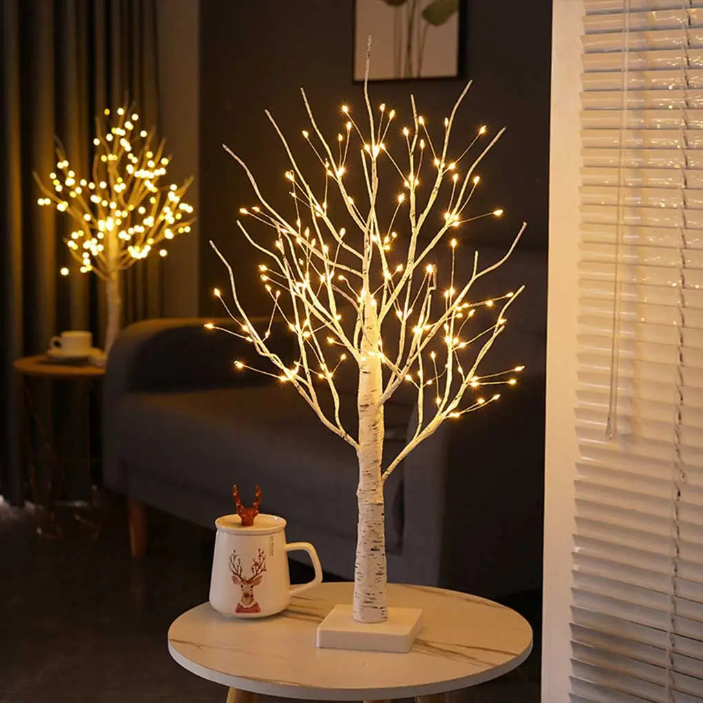 Atmospheric Illuminated Tree - For a Cosy and Warm Ambiance