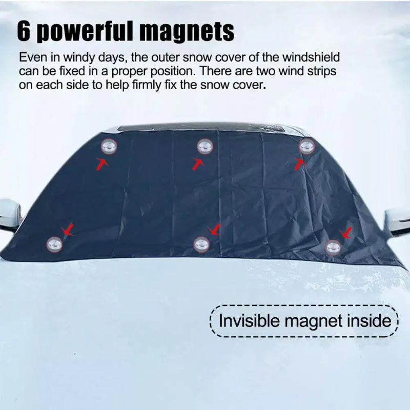Magnetic All-Weather Windscreen Cover – FrostGuardia