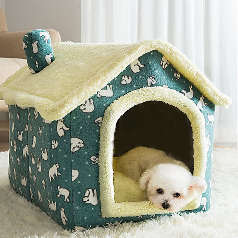 Fluffy Pet House - Comfortable Sleeping Place for Your Pet