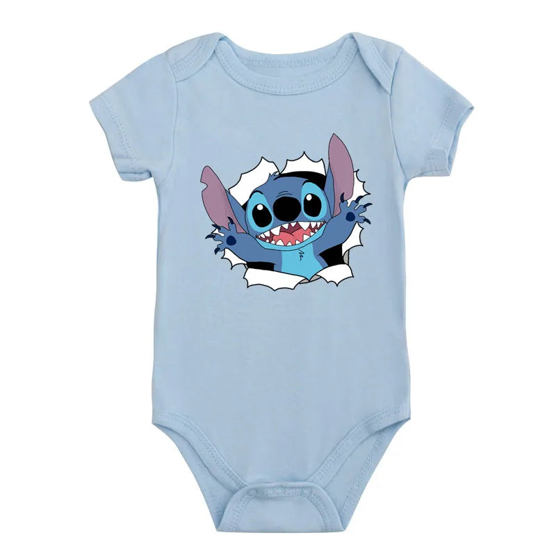 Stitch Baby Bodysuit - Cute and Comfortable for Boys and Girls