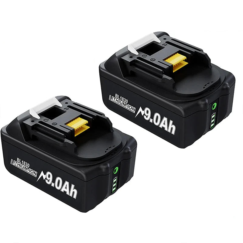 PowerCore 18V Battery 9.0 Ah 9000mAh Compatible with Makita BL1850B BL1860 BL1830 LXT400 | Battery | Rechargeable Battery for Makita Drill & Tools