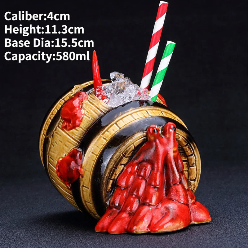 Cheerful Cocktail Mugs - Perfect for Any Occasion