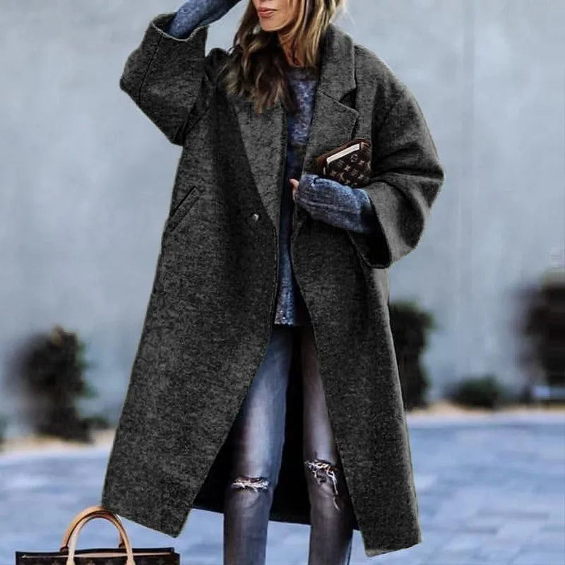 ChicOversized Coat - Stylish and Comfortable Coat for Any Occasion