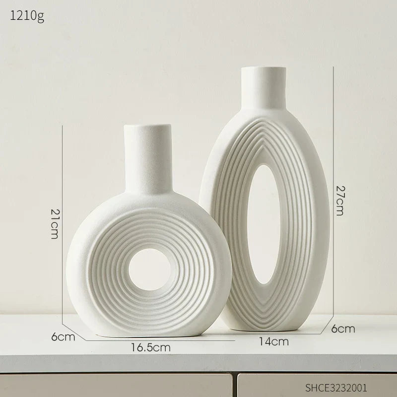 Modern Sculptural Vases - Elegant and Minimalist
