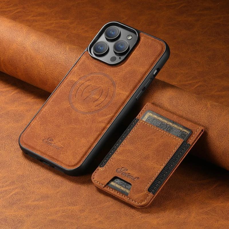 Leather Phone Case for iPhone with Card Holder - Wallet - QualityLeather