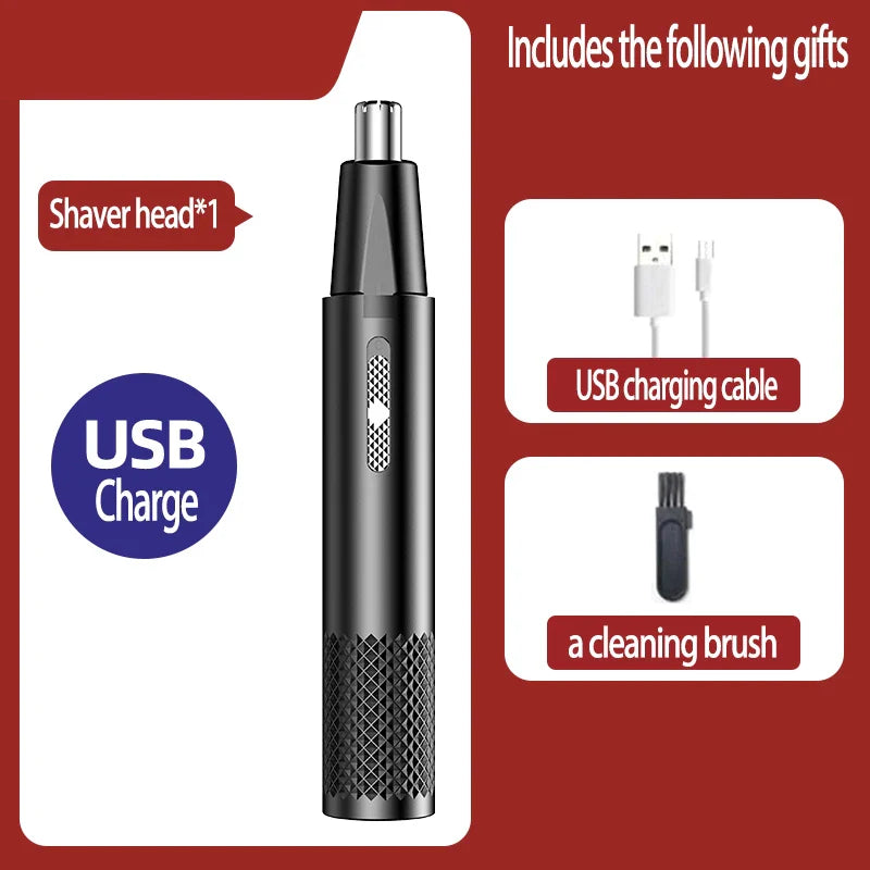 USB Rechargeable Nose Hair Trimmer - TrimPro