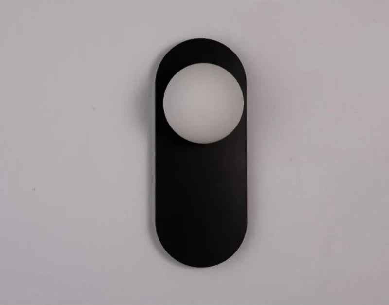 NoctisLume Oval Wall Lamp | Elegant and space-saving LED sconce for bedroom, hallway, and reading areas