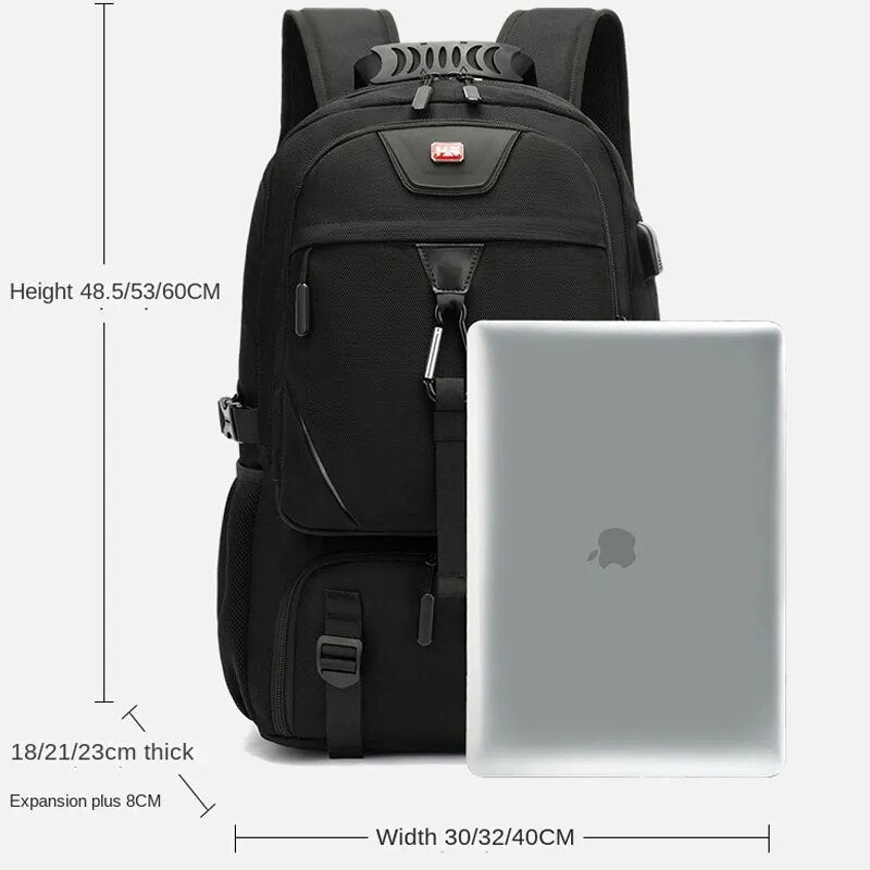 Backpack with USB Connection and Large Capacity (50-80L) – UrbanTrail