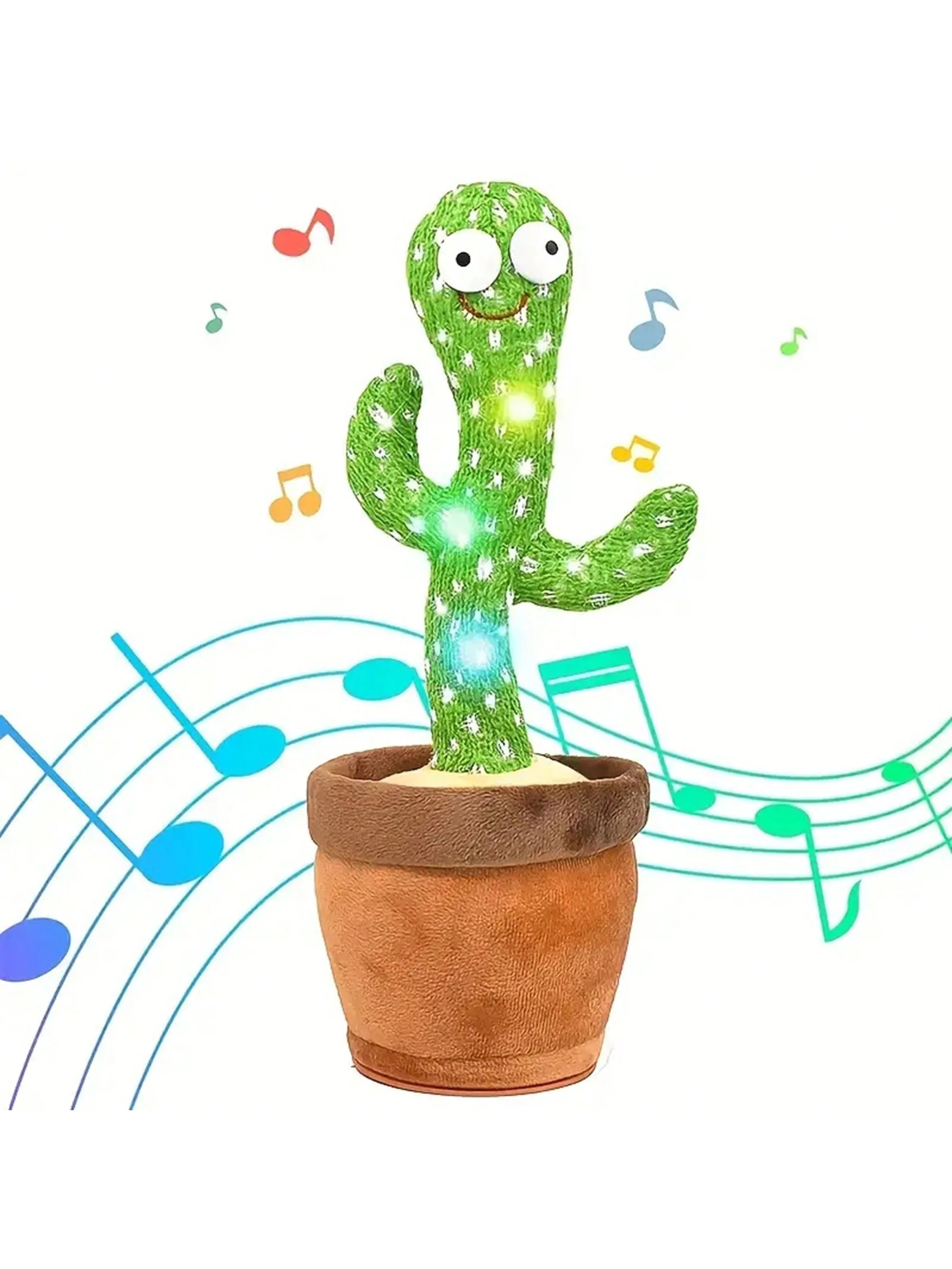 Dancing Cactus – Interactive Toy with Music and Light