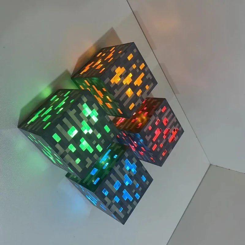 PixelGlow LED Block Lamps – Creative Lighting for Gamers and Game Rooms