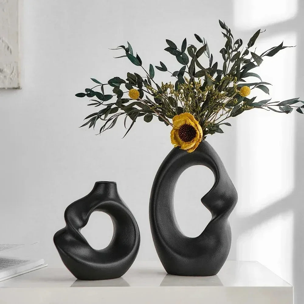 Abstract Sculptural Vases - Modern and Artistic