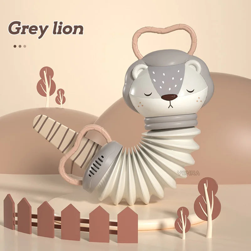 2-in-1 Baby Accordion and Rattle - Stimulate the Senses with Soothing Sounds