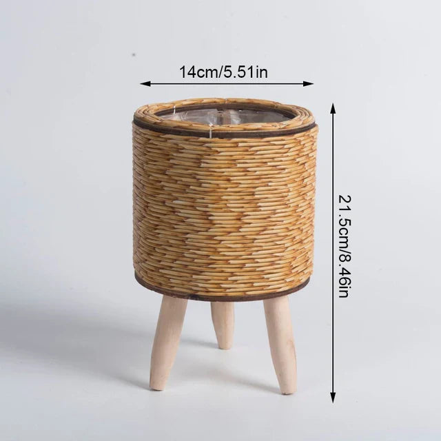 AristoBloom Raised Plant Pot | Premium Minimalist Scandinavian Planter for Compact Spaces