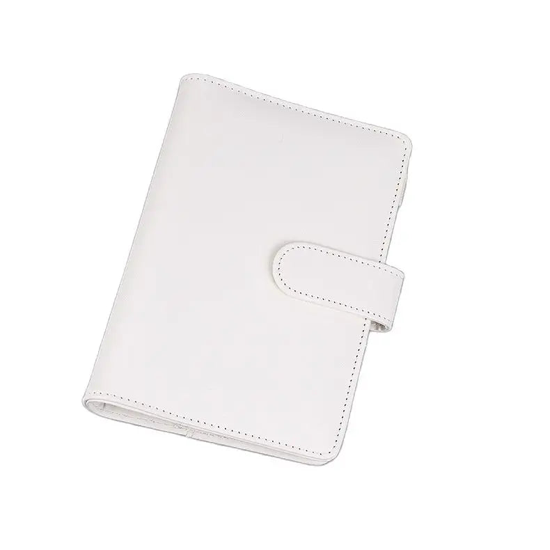 A5 PU Leather Binder in Macaron Colours | Planner | DIY Photo Album and Agenda in One